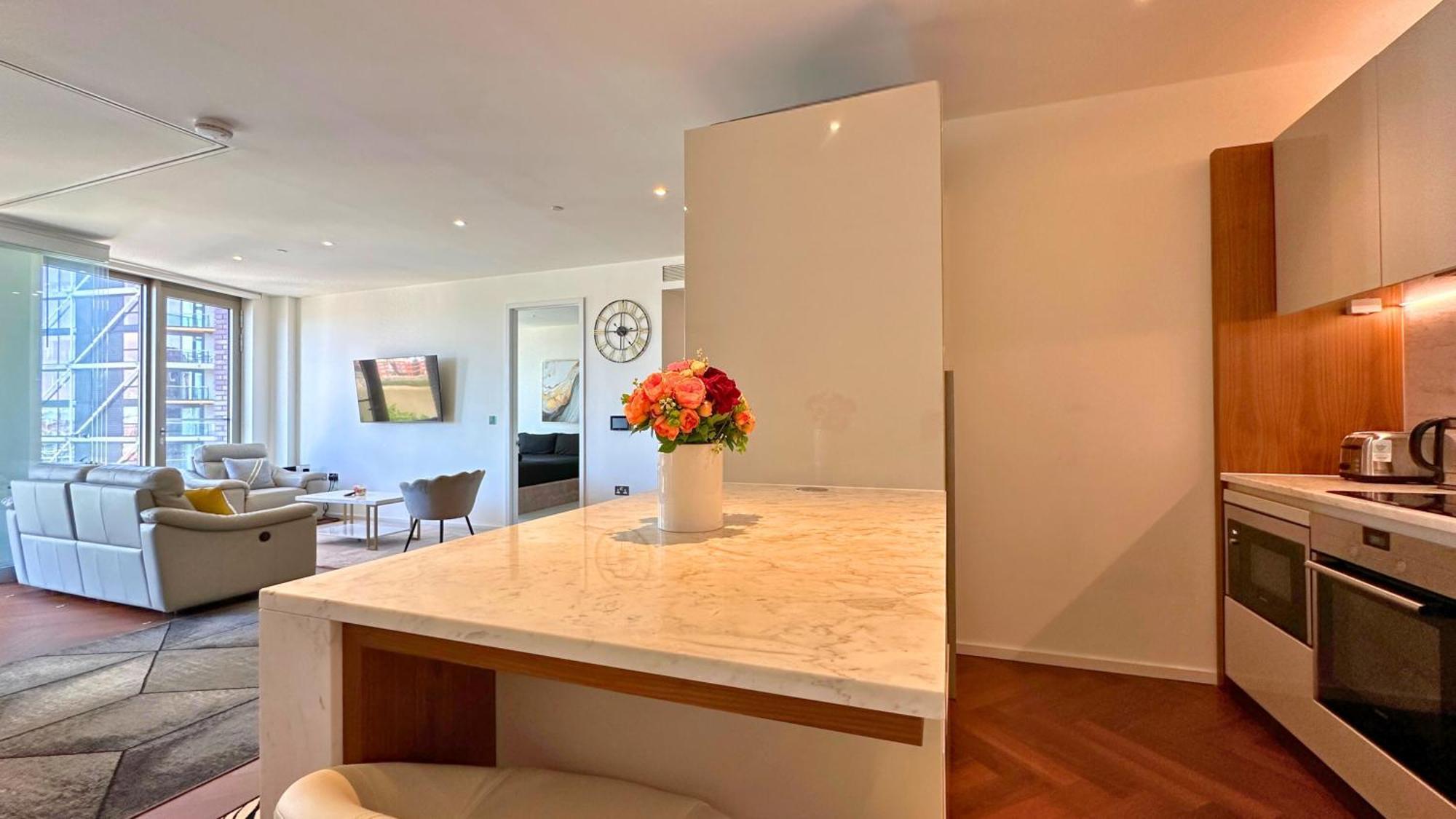 Lavish Penthouse River View Fast Wifi - Luxurylondonstays Extérieur photo